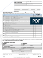 HSEExcavation Permit