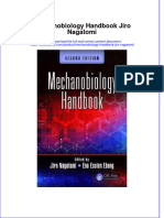 Textbook Mechanobiology Handbook Jiro Nagatomi Ebook All Chapter PDF