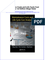 Download textbook Maintenance Costs And Life Cycle Cost Analysis 1St Edition Diego Galar ebook all chapter pdf 