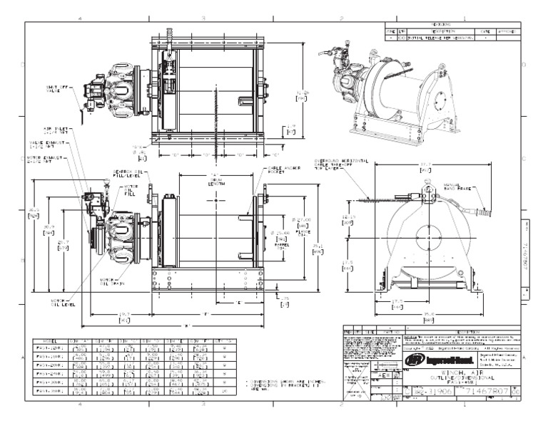 Air Winches FA5iMK1 With Manual Band Auto Disc Brake PDF