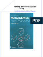 Download textbook Management An Introduction David Boddy ebook all chapter pdf 