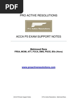 Pro Active Resolutions Mahmood Reza - 