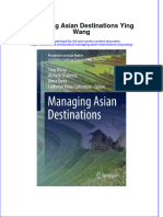 Textbook Managing Asian Destinations Ying Wang Ebook All Chapter PDF