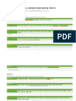 (EXCEL 365 - 2019) Mocktest 1