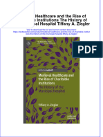 Download textbook Medieval Healthcare And The Rise Of Charitable Institutions The History Of The Municipal Hospital Tiffany A Ziegler ebook all chapter pdf 