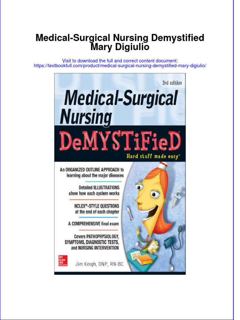 Textbook Medical Surgical Nursing Demystified Mary Digiulio Ebook All Chapter PDF Download