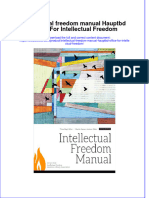 PDF Intellectual Freedom Manual Hauptbd Office For Intellectual Freedom Ebook Full Chapter