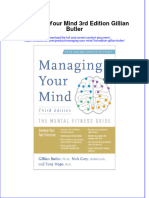 Textbook Managing Your Mind 3Rd Edition Gillian Butler Ebook All Chapter PDF