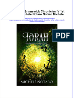 Textbook Jorah The Brinnswick Chronicles Iv 1St Edition Michele Notaro Notaro Michele Ebook All Chapter PDF