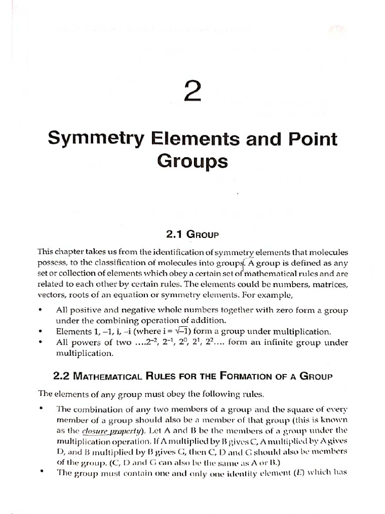 Group Theory (UNIT - IV) Notes 2 | PDF
