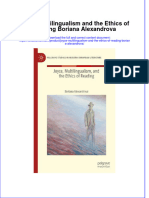 Full Chapter Joyce Multilingualism and The Ethics of Reading Boriana Alexandrova PDF