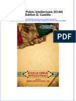 Download textbook Mexican Public Intellectuals 2014Th Edition D Castillo ebook all chapter pdf 