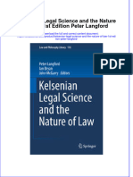 Download textbook Kelsenian Legal Science And The Nature Of Law 1St Edition Peter Langford ebook all chapter pdf 