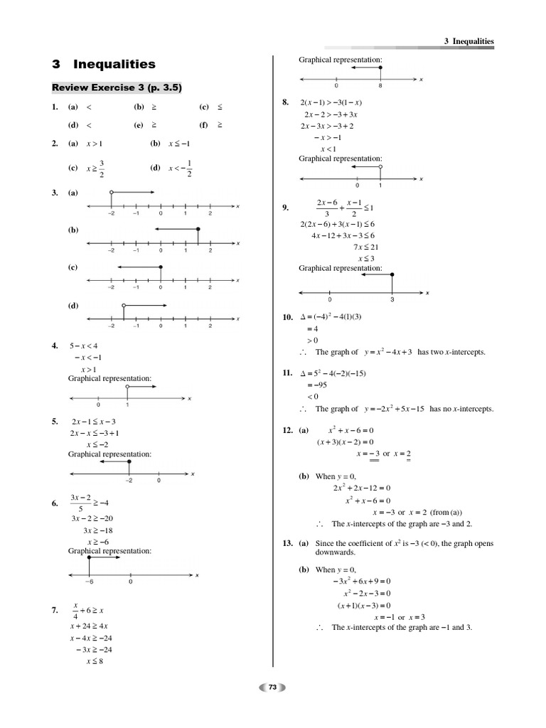 Understanding Inequalities in Mathematics | PDF | Elementary ...