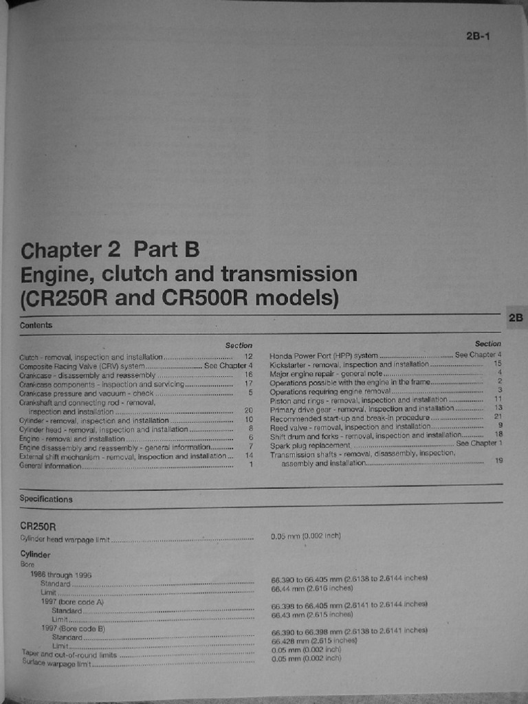 2007 HONDA CRF250R SERVICE MANUAL PDF intelligence overview