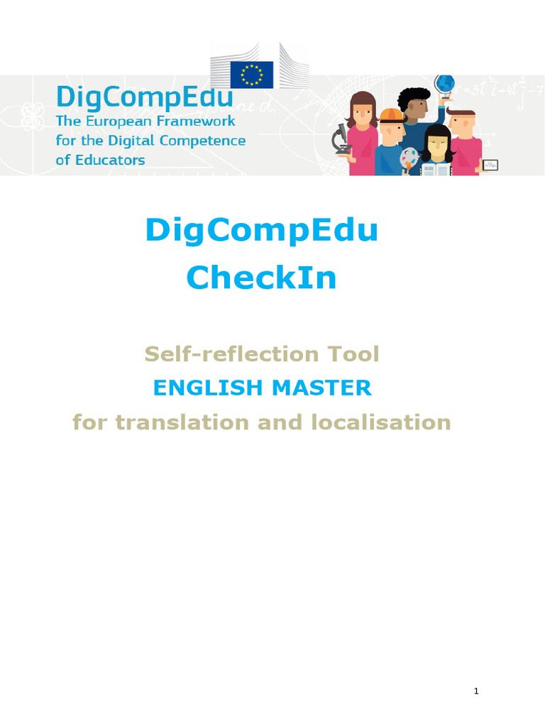 DigCompEdu CheckIn: Self-Reflection Tool | PDF | Learning | Communication