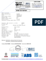 5 - SURFER 1947 - EPIRB TEST REPORT - stamped