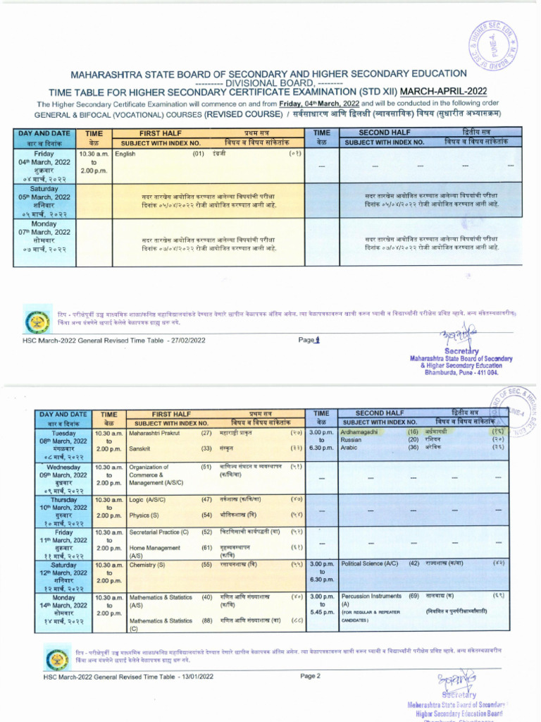 hsc-revised-time-table-mar-apr-2022-pdf