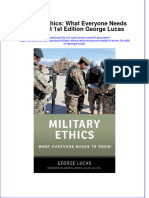 Download textbook Military Ethics What Everyone Needs To Know 1St Edition George Lucas ebook all chapter pdf 
