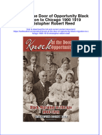 Textbook Knock at The Door of Opportunity Black Migration To Chicago 1900 1919 Christopher Robert Reed Ebook All Chapter PDF