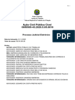 Termo de Conciliação Judicial - ASSÉDIO MORAL - Assinado em 15-02-2024