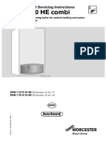 Greenstar R25-30 HE Combi Installation and Servicing Instructions