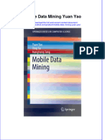 Textbook Mobile Data Mining Yuan Yao Ebook All Chapter PDF