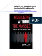 Textbook Mobilizing Without The Masses Control and Contention in China Diana Fu Ebook All Chapter PDF