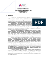TOR - 2023 International Migrants Day - 231123