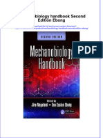 PDF Mechanobiology Handbook Second Edition Ebong Ebook Full Chapter