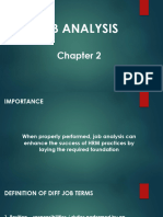 Chapter 2 - Job Analysis