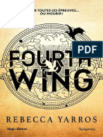1-Fourth wing - Tome 1 (Edition française) (Rebecca Yarros) 