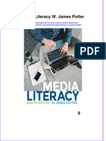 PDF Media Literacy W James Potter Ebook Full Chapter