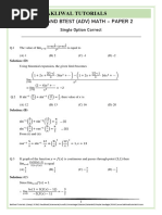 c25 Grand Btest (Adv) Math (Paper 2)