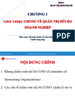 Chương 1 - Giới Thiệu Chung Về Quản Trị Rủi Ro Doanh Nghiệp