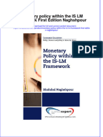 Download textbook Monetary Policy Within The Is Lm Framework First Edition Naghshpour ebook all chapter pdf 