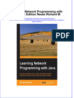 Full Chapter Learning Network Programming With Java 1St Edition Reese Richard M PDF