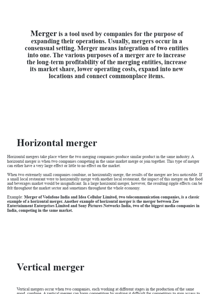 Mergers Acquisition Pdf Mergers And Acquisitions Private Sector