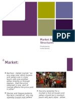 Market and Market Structures: Presented by Insha Farooq