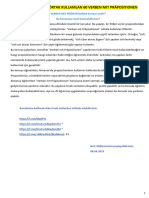 644494522 a2 b1 b2 c1 Icin Ortak Verben Mit Prapositionen PDF