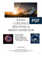 Core Space Hexcrawl and Mission Generator Version 2.0