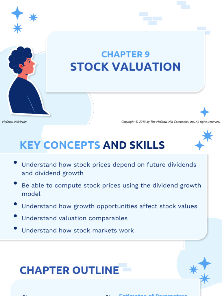 Chap009 Stock Valuation Pdf Valuation Finance Present Value