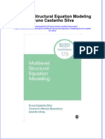 Download textbook Multilevel Structural Equation Modeling Bruno Castanho Silva ebook all chapter pdf 