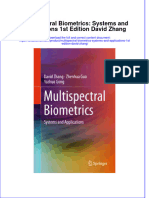 Download textbook Multispectral Biometrics Systems And Applications 1St Edition David Zhang ebook all chapter pdf 