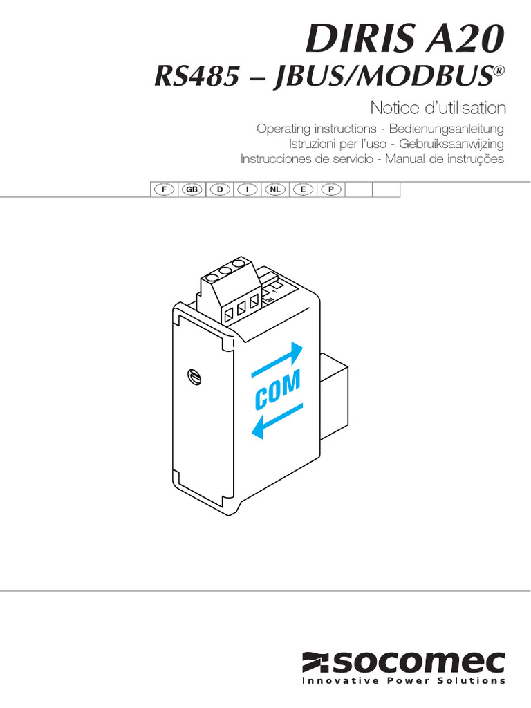 Rs485 Modbusa20 Eng | PDF | Ingénierie informatique | Quantité