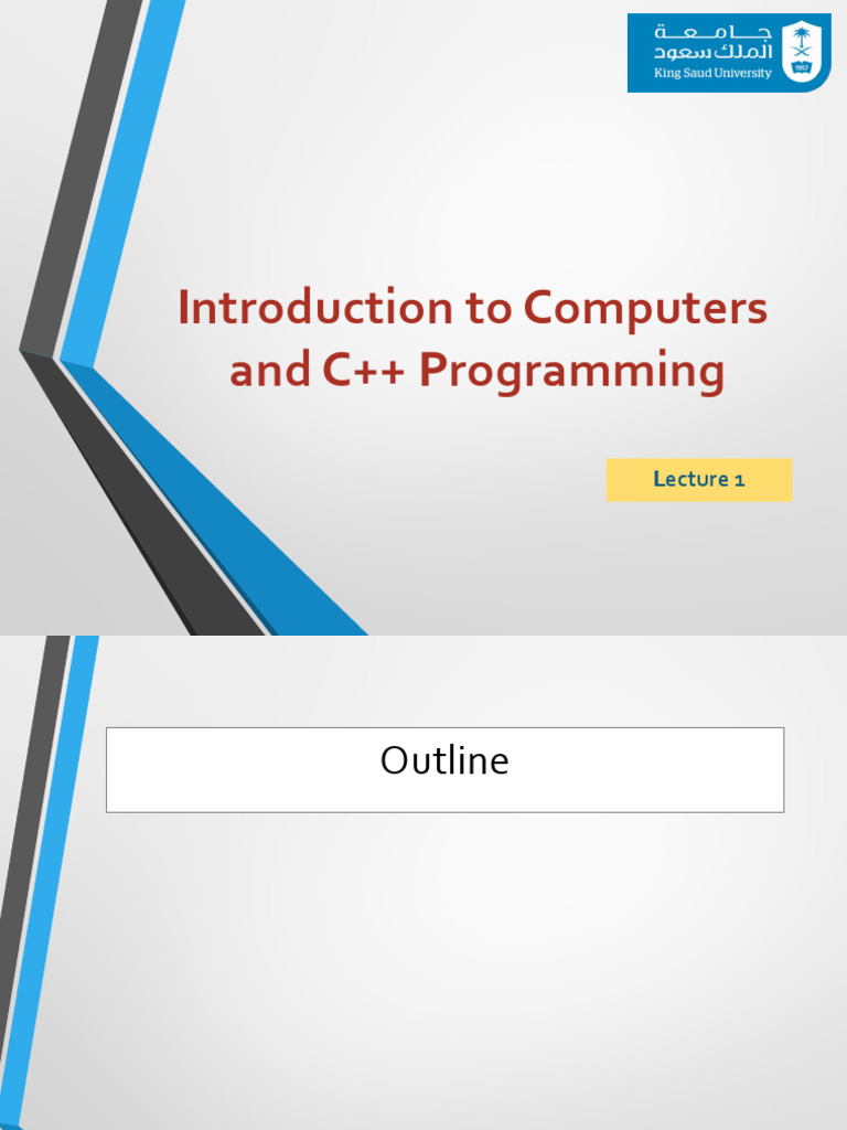 L1-Introduction To Computers and C Programming | PDF | Programming ...