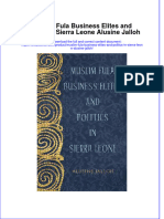 Download textbook Muslim Fula Business Elites And Politics In Sierra Leone Alusine Jalloh ebook all chapter pdf 