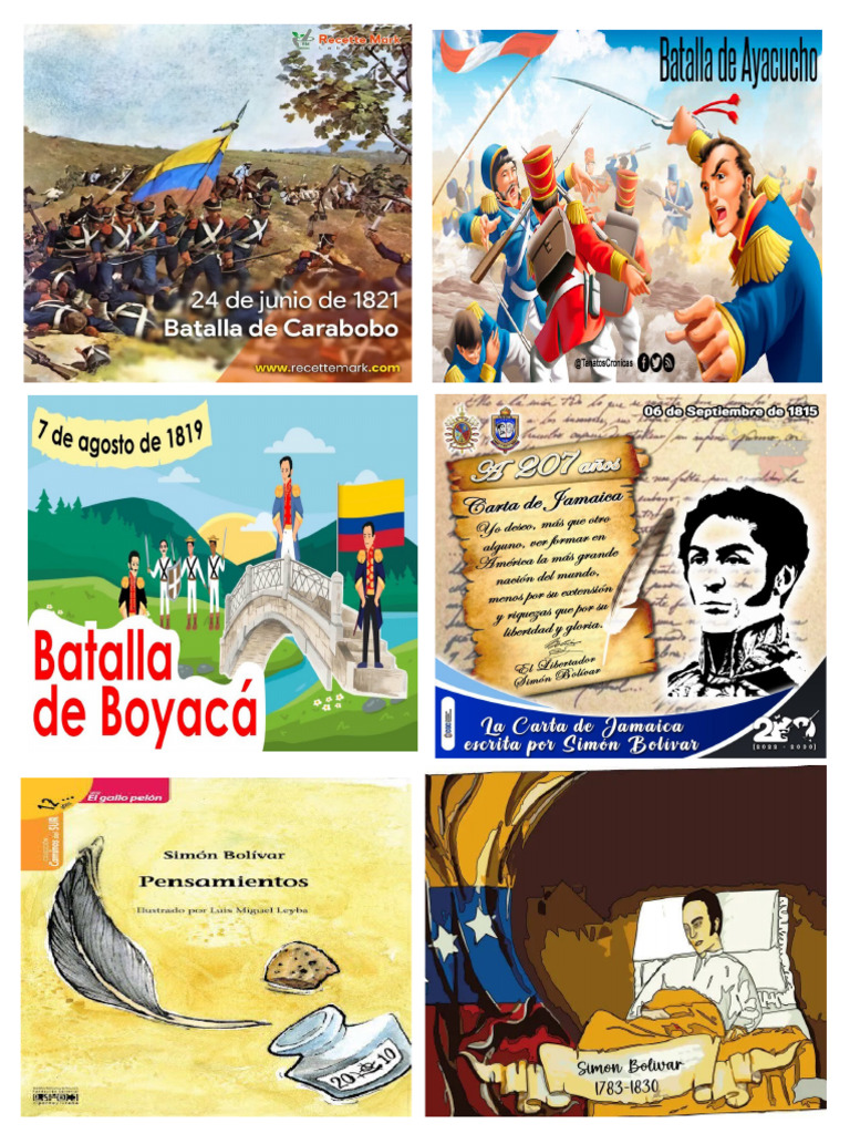 Batallas Simon Bolivar | PDF