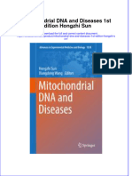 Textbook Mitochondrial Dna and Diseases 1St Edition Hongzhi Sun Ebook All Chapter PDF