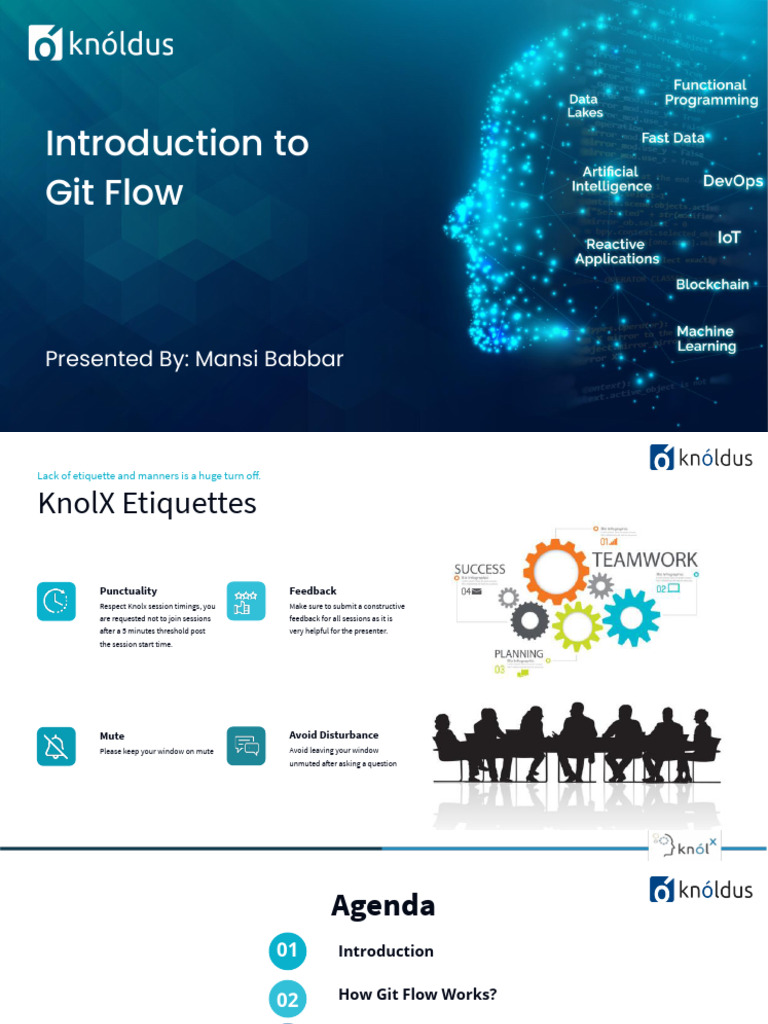 Introductiontogitflow 210323093903 | PDF | System Software | Computer ...